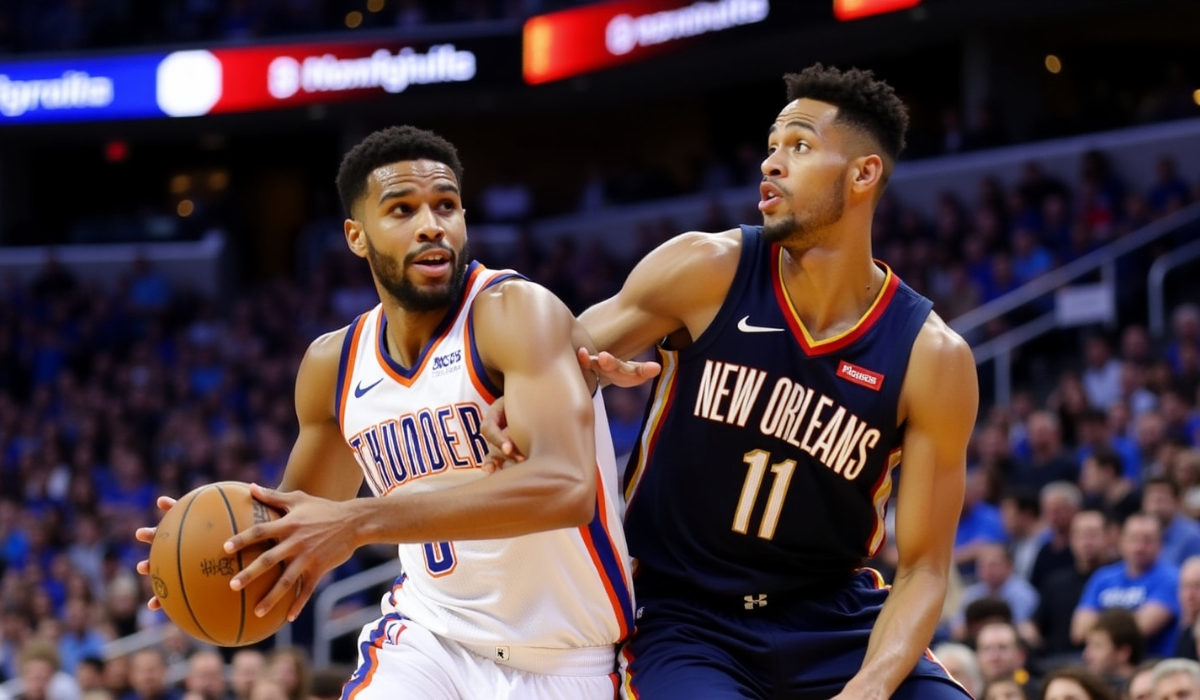 OKC Thunder vs New Orleans Pelicans Match Player Stats